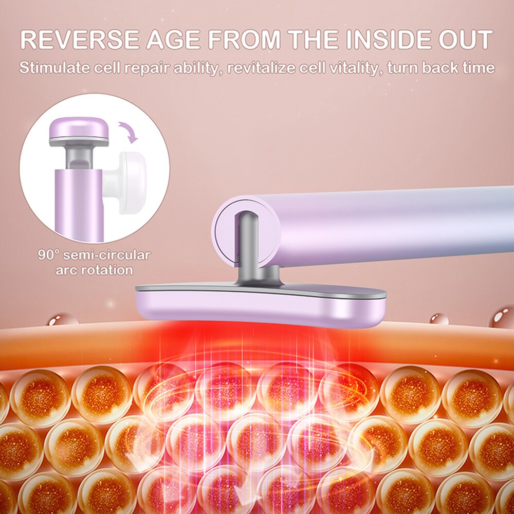 Facial Red Light Therapy Wand